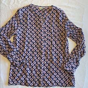 Boden printed blouse